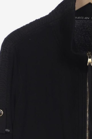 Marc Cain Sweatshirt & Zip-Up Hoodie in L in Black