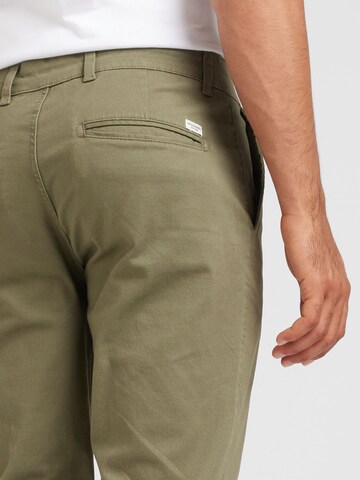 JACK & JONES Slimfit Chinosy 'JJIMARCO JJDAVE' w kolorze zielony