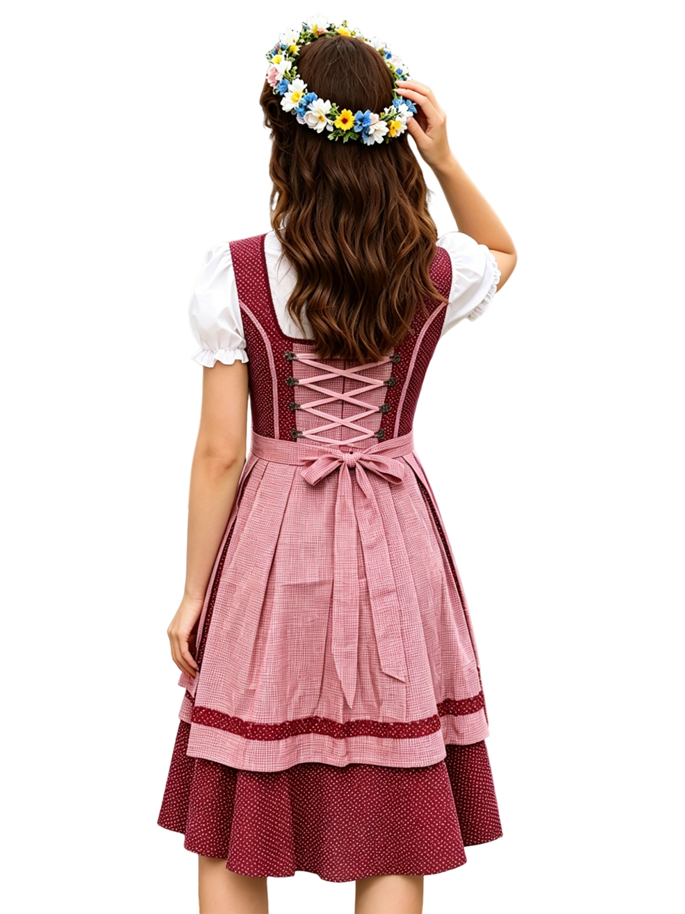 KoJooin Dirndl‌‌‌‌‌ in Rot