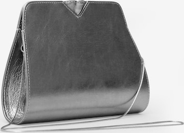 Gretchen Clutch 'Lyra Clutch Two' in Silver