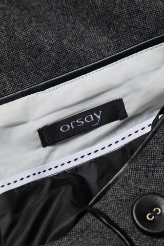 Orsay Faltenrock S in Grau