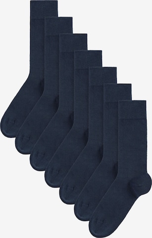 Next Nogavice | črna barva: sprednja stran