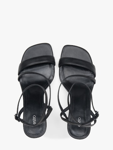 Estro Sandale '24548-6847'‌ in Schwarz