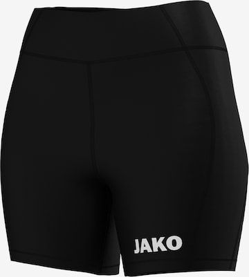 Skinny Pantaloni sport 'Power' de la JAKO pe negru: față
