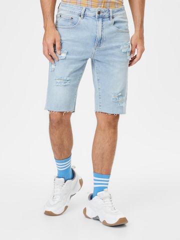 Coupe slim Jean AÉROPOSTALE en bleu : devant