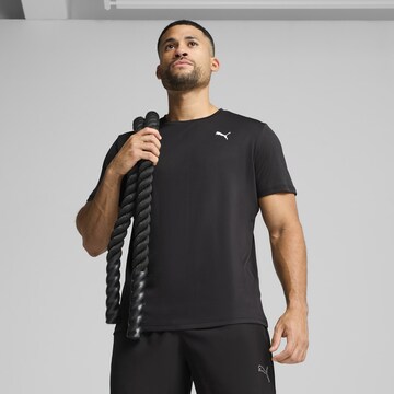 PUMA Performance shirt 'Train All Day Essentials' in Black: front