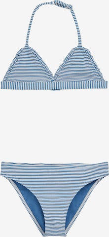 WE Fashion Kolmio Bikini värissä sininen: etupuoli