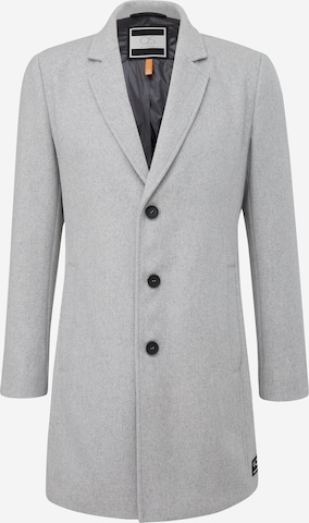 Cappotto di mezza stagione di QS in grigio: frontale