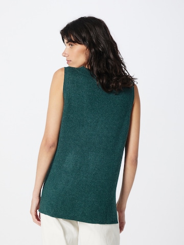 VILA Knitted Vest 'Ril' in Green