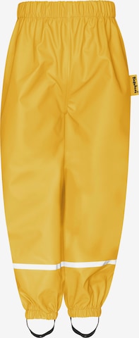 Effilé Pantalon fonctionnel PLAYSHOES en jaune
