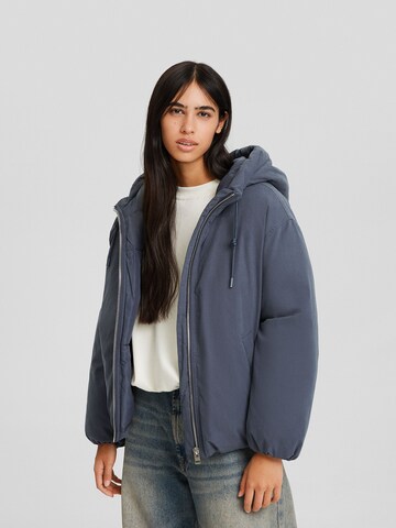 Bershka Jacke in Grau: Vorderseite