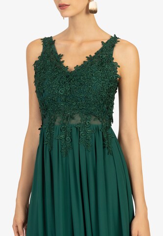 Robe de soirée Kraimod en vert