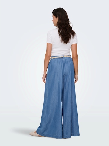 ONLY Wide leg Jeans 'ONLBEA' in Blue