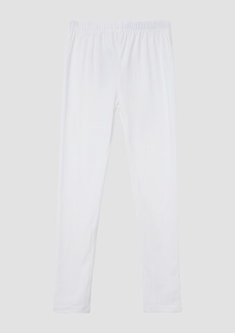 Coupe slim Leggings s.Oliver en blanc