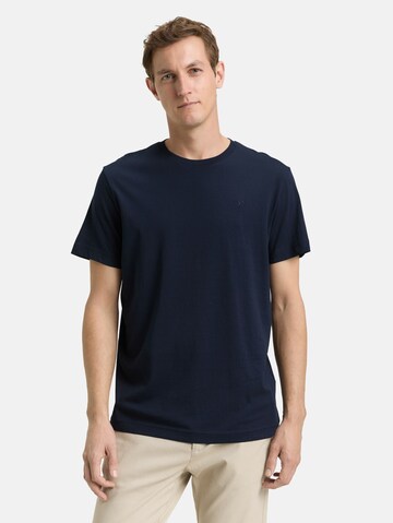 TOM TAILOR Shirt in Blue: front