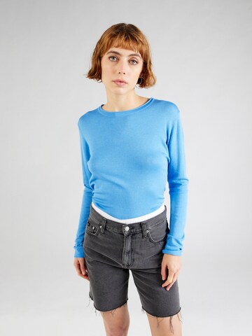 Soft Rebels Sweater in Blue: front