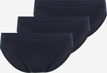 uncover by SCHIESSER Slip '3-Pack Uncover' - kék: elől