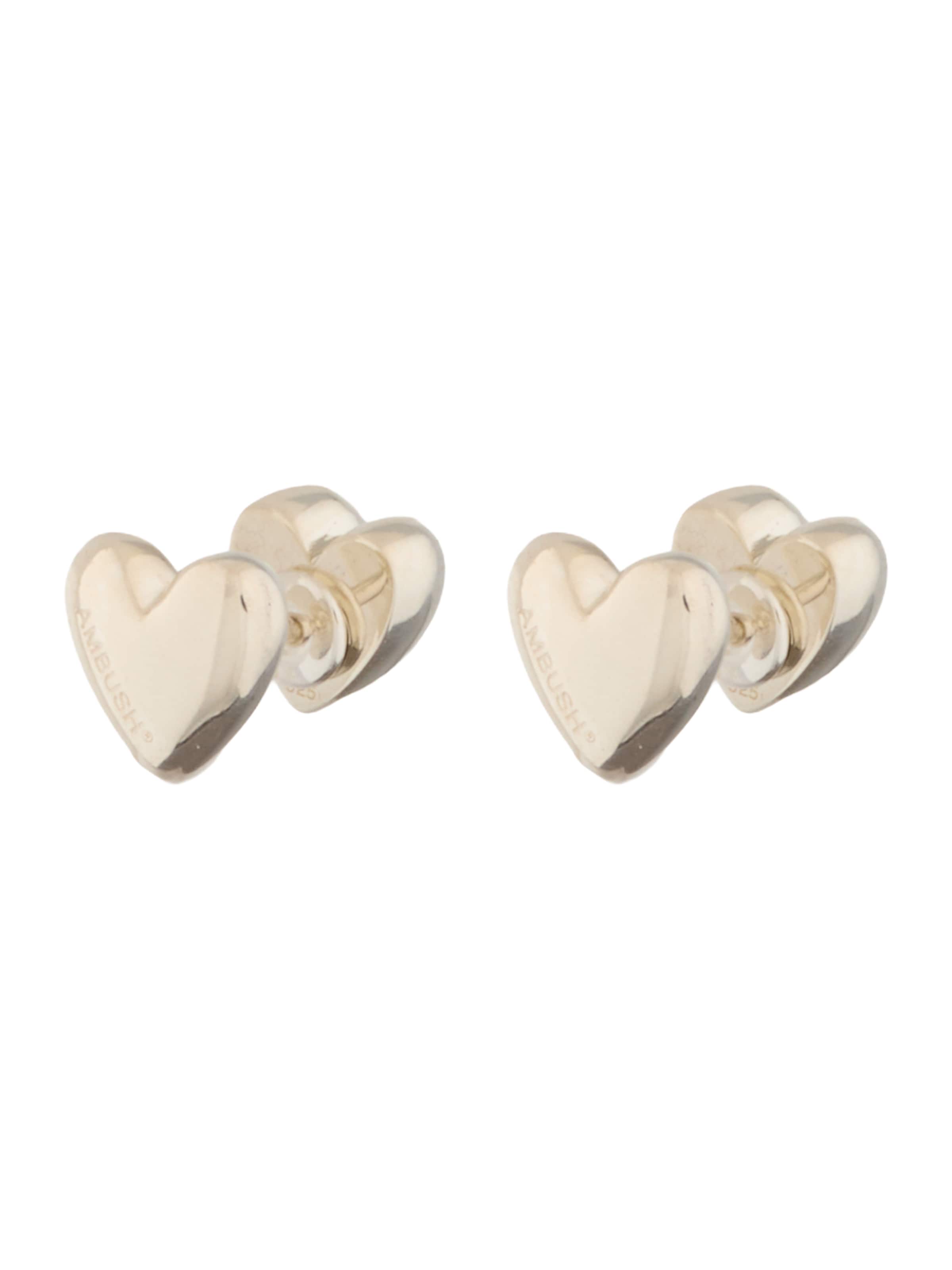 AMBUSH Boucles d'oreilles en argent, Vue avec produit