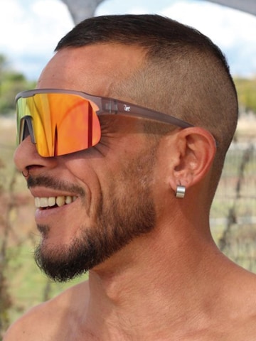Surf Monkey Sportowe okulary przeciwsłoneczne w kolorze pomarańczowy