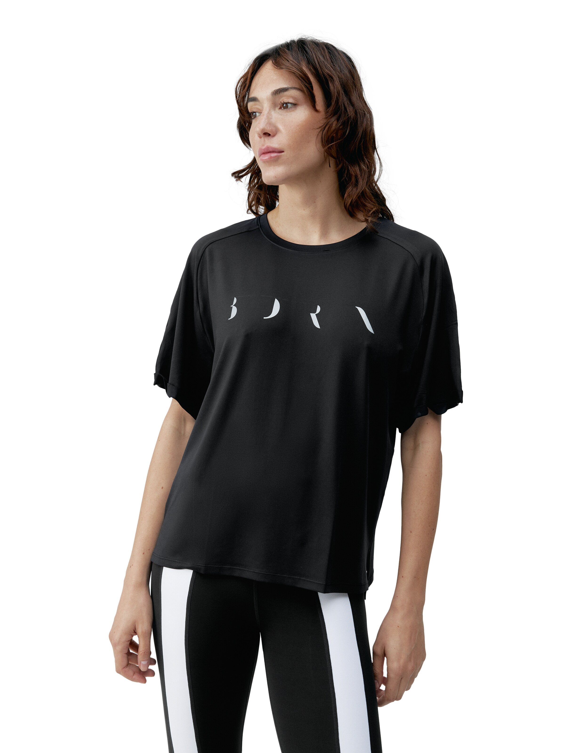 Born Loose fit Shirt ' Vero ' in Black: front