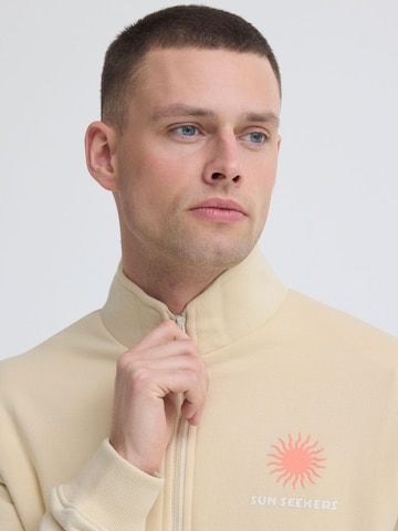 BLEND - Sudadera con cremallera ' BHKonsta ' en beige