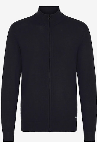 BLEND Strickjacke 'BHWebe' in Schwarz: Vorderseite