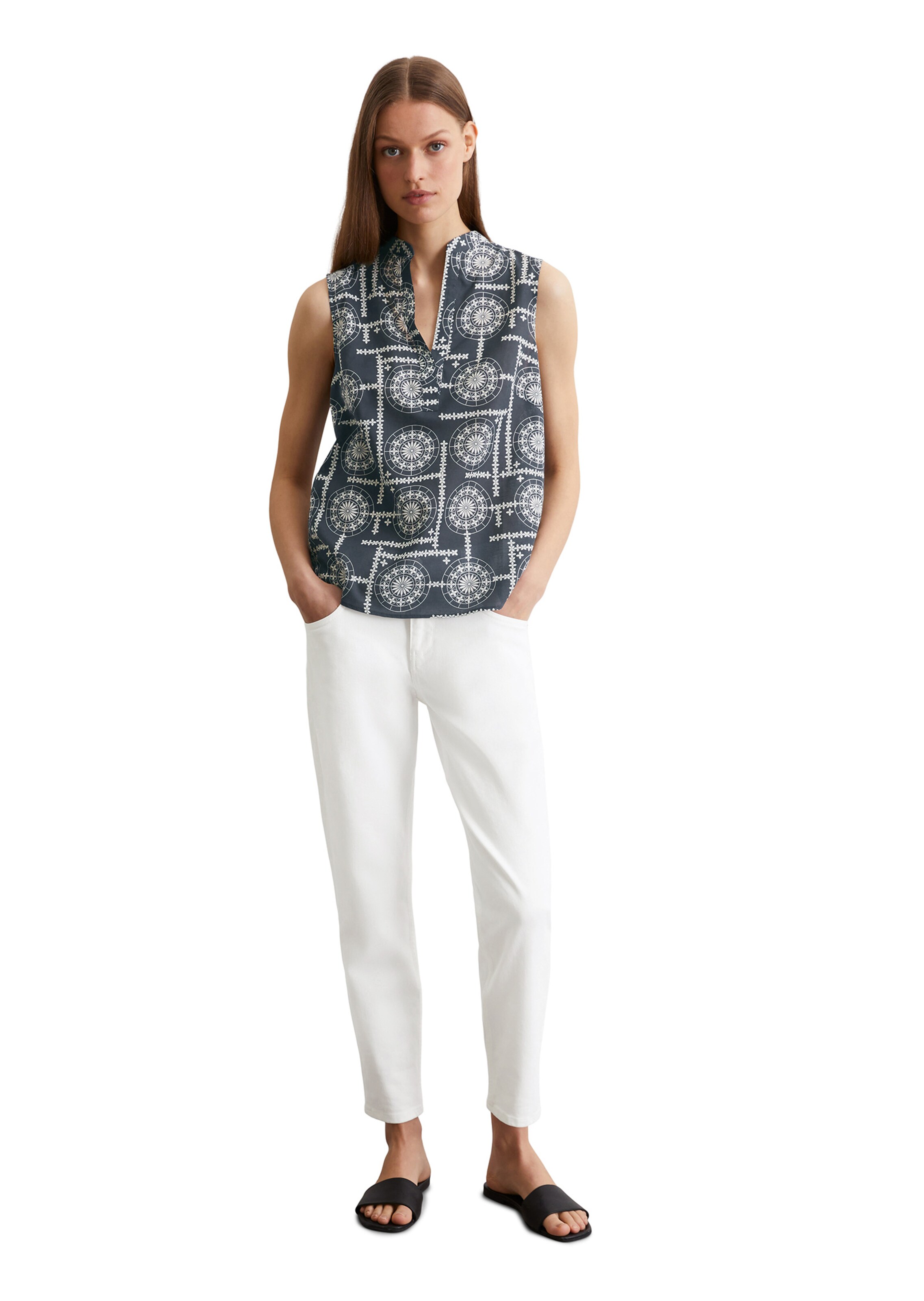 Marc O'Polo Bluse in Blau