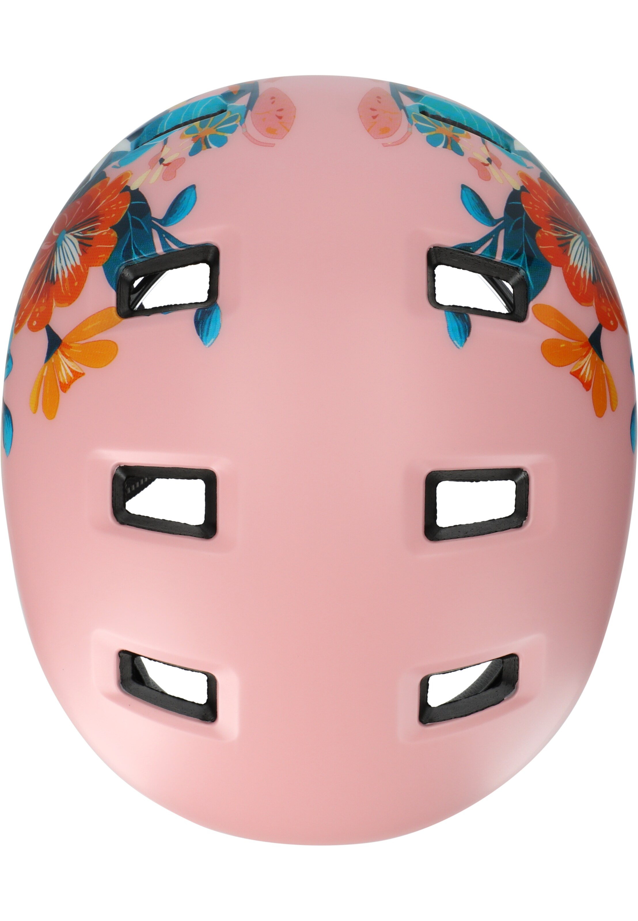 Crazy Safety Helmet 'Rampage Flower' in Pink