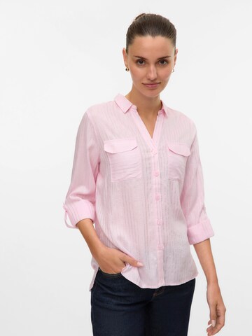 VERO MODA Blouse 'VMBumpy' in Red