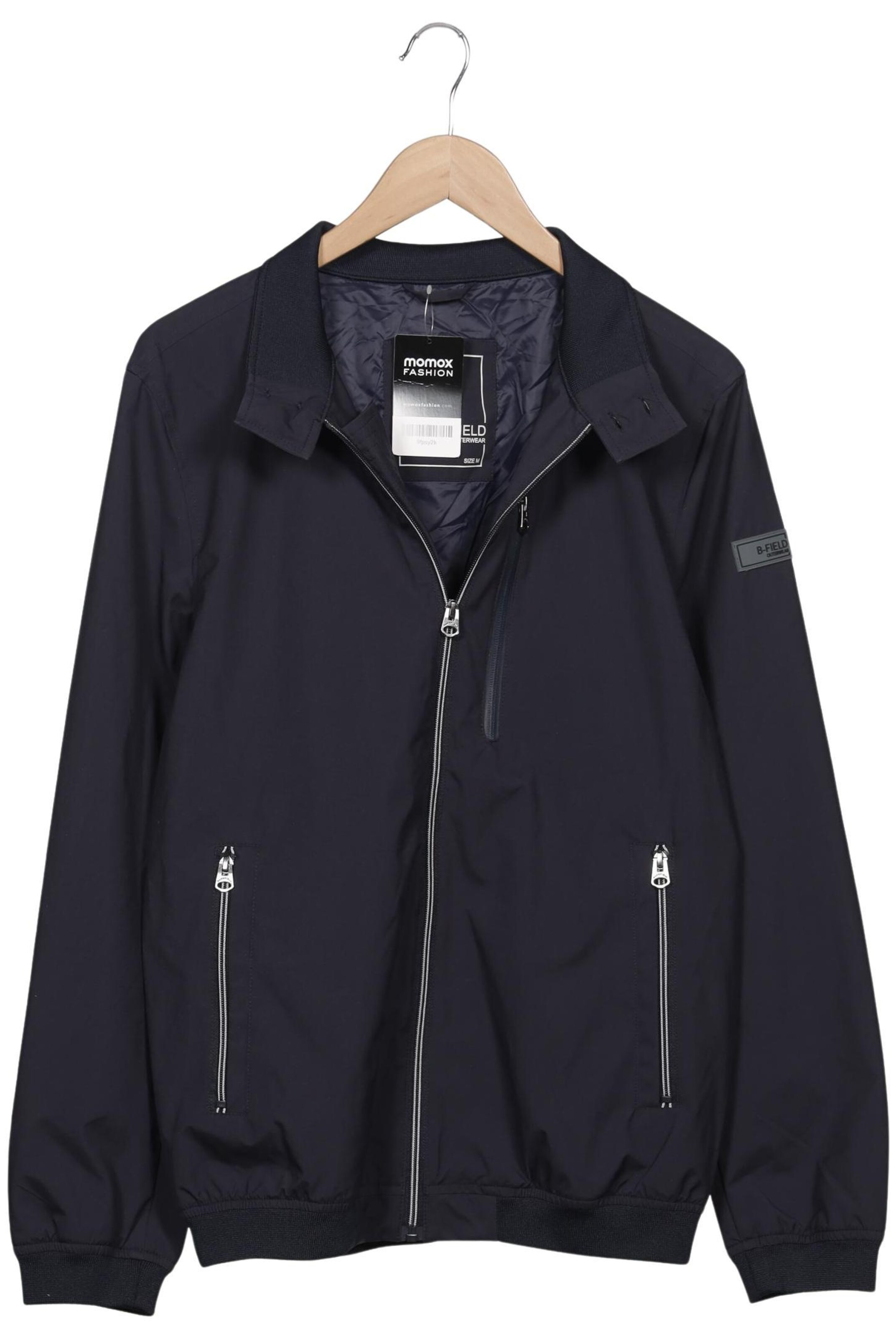BASEFIELD Jacke M in Blau: Vorderseite