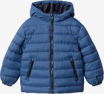 MANGO KIDS Winter Jacket 'Ferran' in Blue: front
