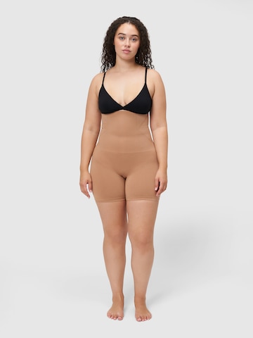 Pantalon modelant 'Rayaa' Les Lunes en marron