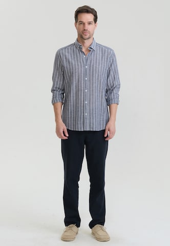 Felix Hardy Regular fit Zakelijk overhemd in Grijs