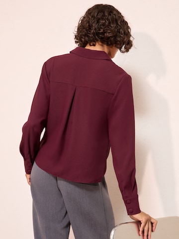 Chemisier Friends Like These en rouge