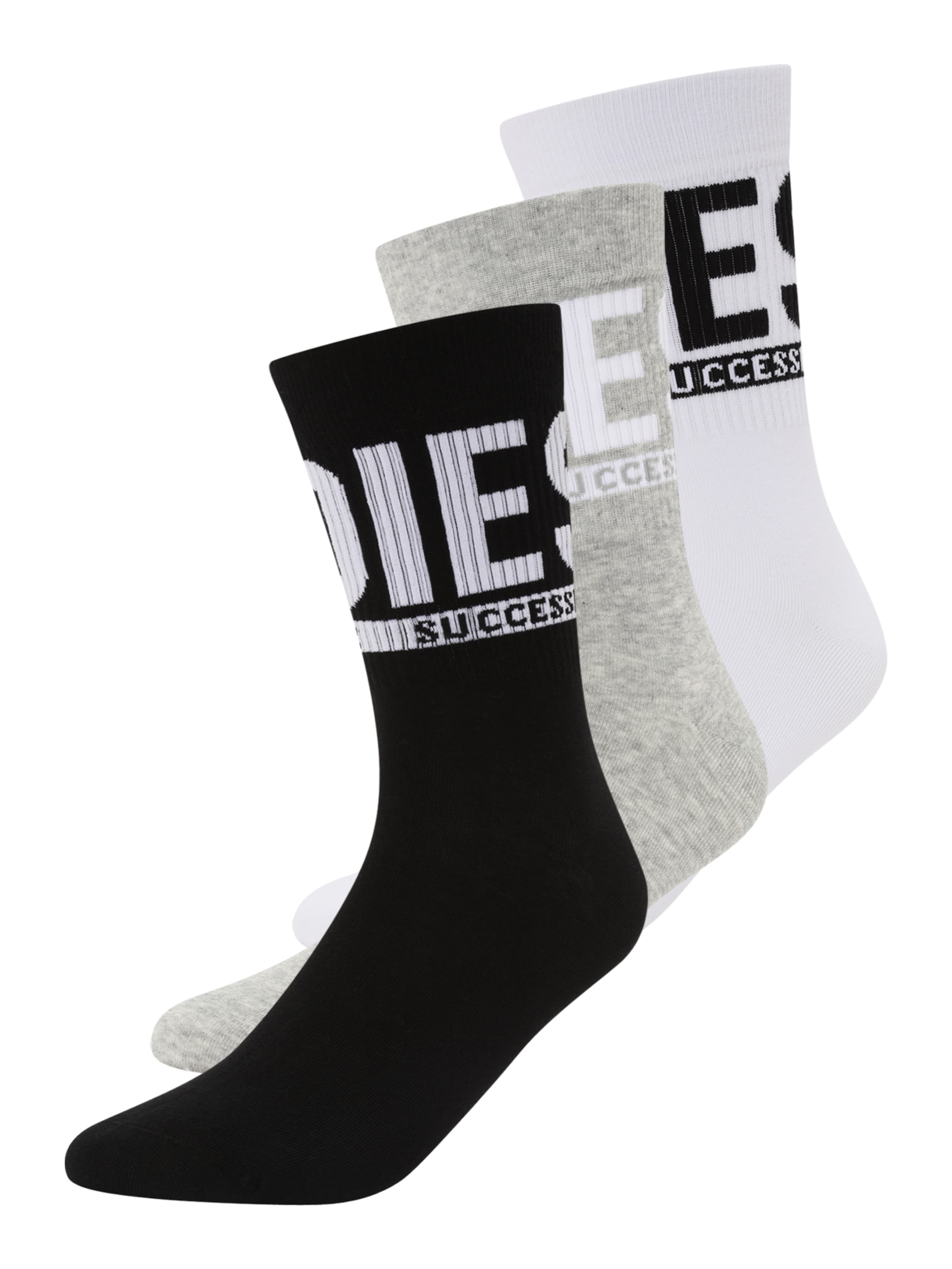 DIESEL Ponožky &#x27;SKM-RAY&#x27; – šedá: přední strana