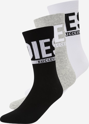 DIESEL Носки 'SKM-RAY' в Серый: спереди