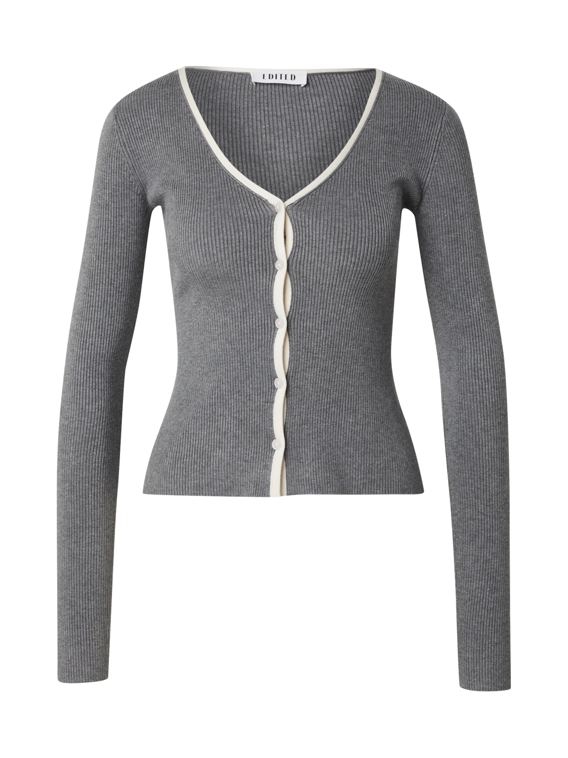 Cardigan 'Lacey' EDITED en gris : devant
