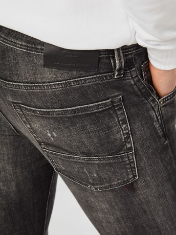 JACK & JONES Slimfit Jeans 'Glenn' i svart