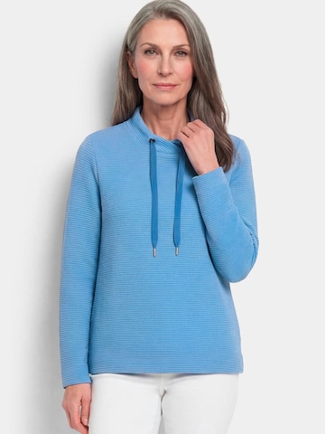 Sweat-shirt Goldner en bleu : devant
