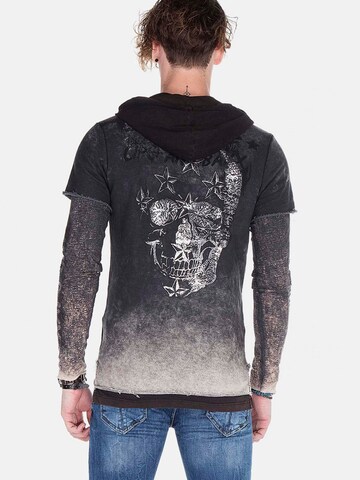 CIPO & BAXX Sweatshirt in Grau