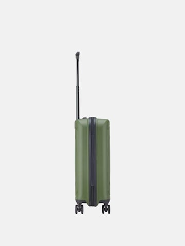 MODO by Roncato Wózek 'RONCATO TROLLEY CABINA 4R 55/20CM NOXA Valigie e Trolley' w kolorze zielony