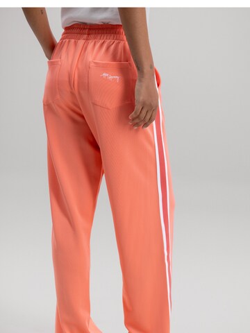 Hey Honey Skinny Workout Pants 'Phoenix' in Orange