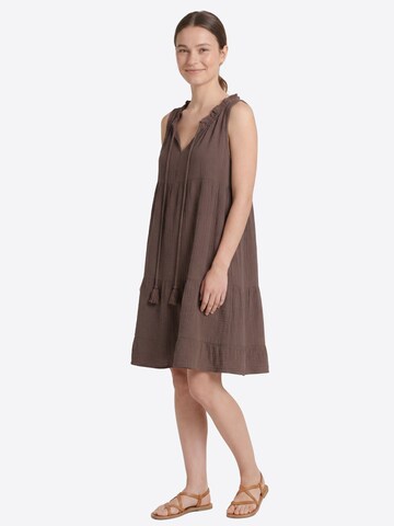 Robe d’été 'Buki' Seasons of April en marron