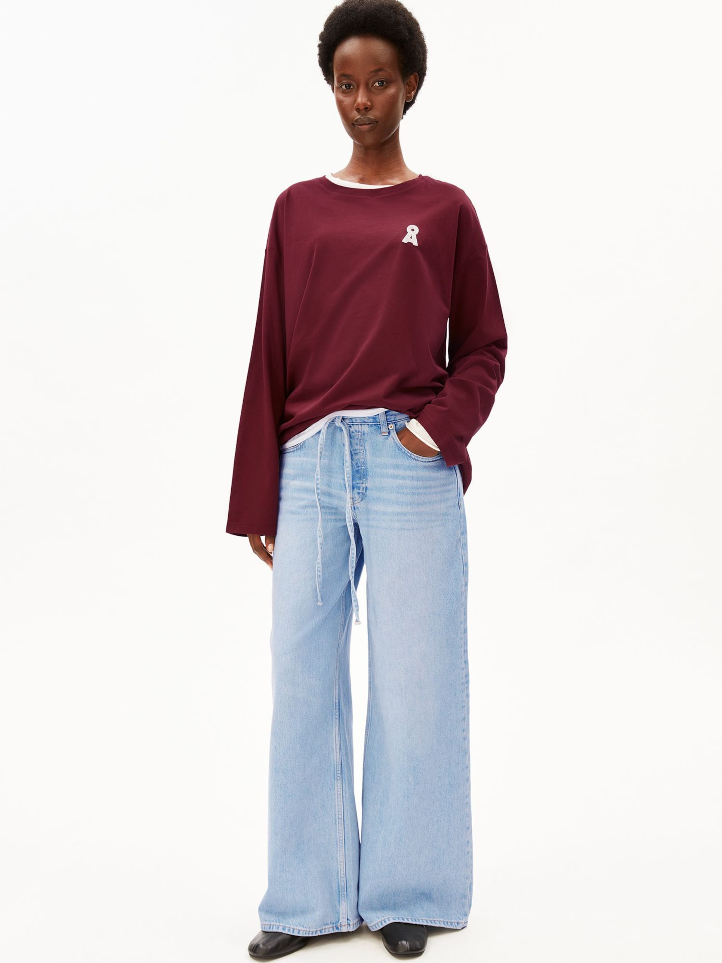 ARMEDANGELS Shirt in Red