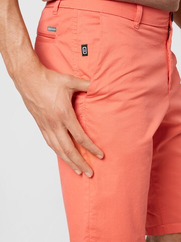 TOM TAILOR Regular Chino Pants in Orange
