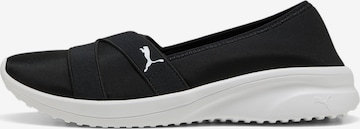 Chaussure basse PUMA en noir : devant