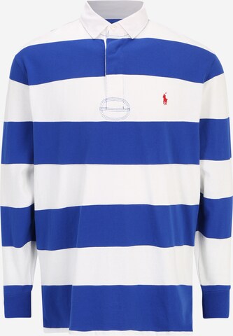 Polo Ralph Lauren Big & Tall Shirt in Blue: front