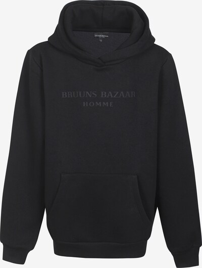 Bruuns Bazaar Kids Sweatshirt in dunkelgrau / schwarz, Produktansicht