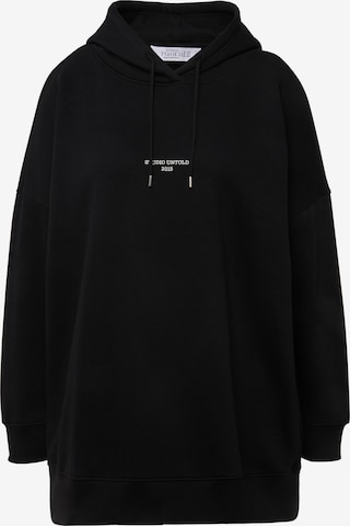 Studio Untold Sweatshirt in Black: front