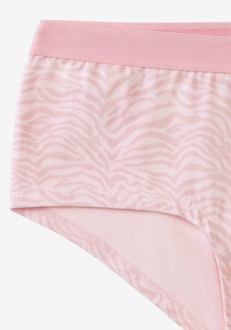 LASCANA Zestaw do prania ' Zebra' w kolorze różowy